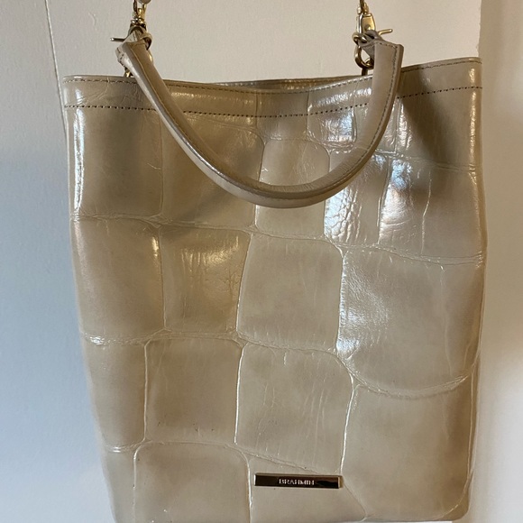 Brahmin Amelia Taupe Callisto Bag - Picture 1 of 11
